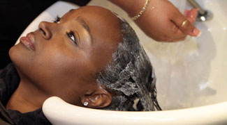 hair relaxer treatment